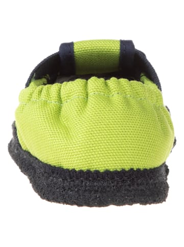 kitz-pichler Kapcie "Roy - Sunny Stick Starfish" w kolorze jasnozielonym