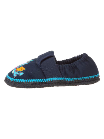 kitz-pichler Pantoffels "Roy - Sunny Drache" donkerblauw