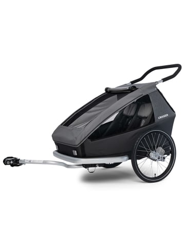 Croozer Wielofunkcyjna przyczepka 2w1 "Keeke 2" w kolorze szarym