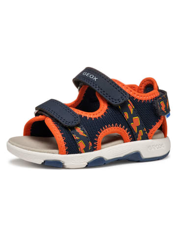 Geox Sandalen "Multy" donkerblauw/oranje