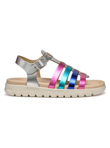 Geox Leder-Sandalen "Soleima" in Bunt