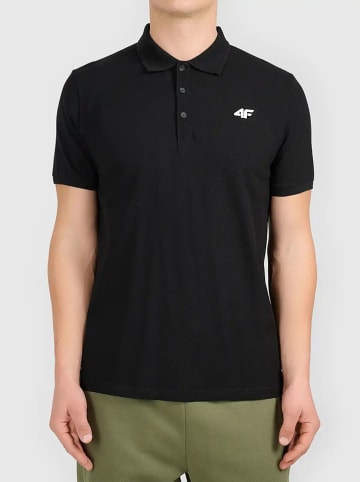 4F Poloshirt in Schwarz