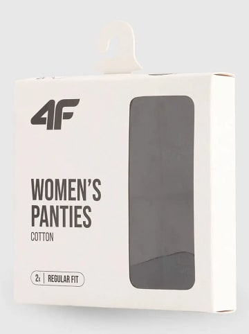 4F 2er-Set: Slips in Schwarz