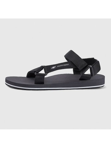 4F Sandalen in Schwarz