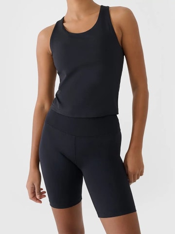 4F Top sportowy w kolorze czarnym