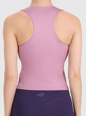 4F Top sportowy w kolorze jasnoróżowym