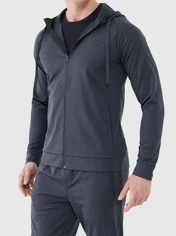 4F Sweatvest antraciet