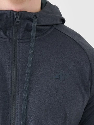4F Sweatjacke in Anthrazit