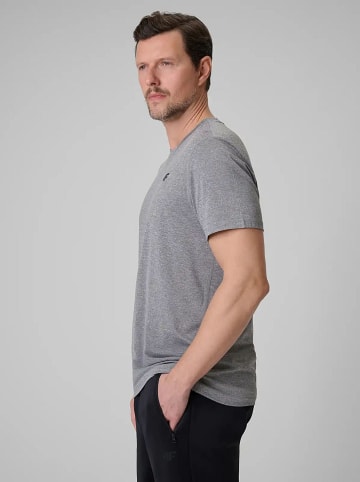 4F Koszulka sportowa w kolorze szarym