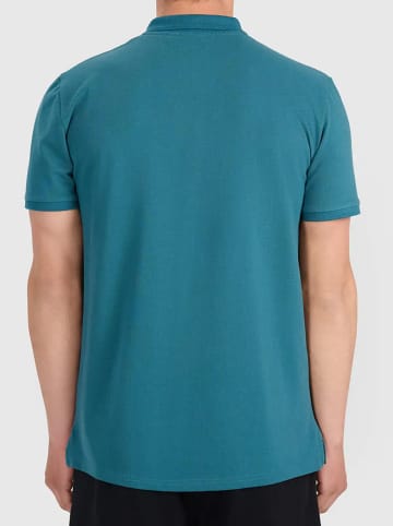 4F Koszulka polo w kolorze turkusowym