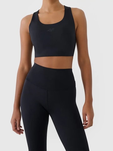 4F Biustonosz sportowy w kolorze czarnym