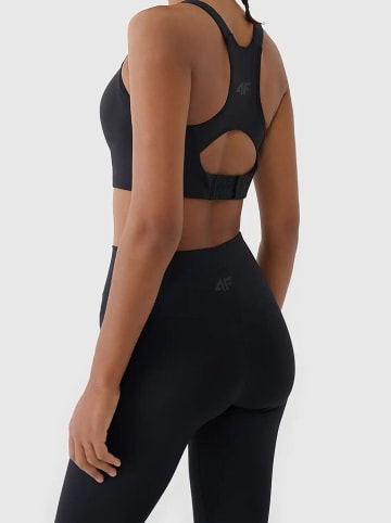 4F Biustonosz sportowy w kolorze czarnym