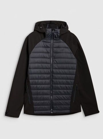 4F Softshelljacke in Schwarz