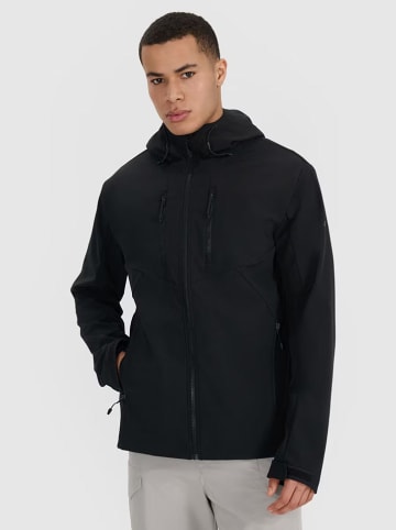 4F Softshelljacke in Schwarz