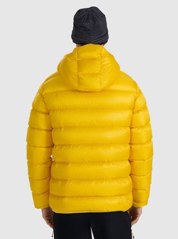 4F Trekking-donzen jas geel