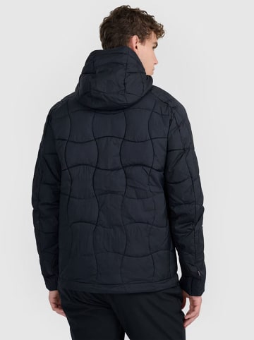4F Trekking-Daunenjacke in Schwarz
