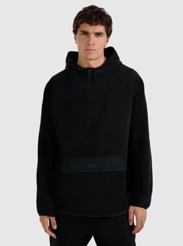 4F Fleecepullover in Schwarz