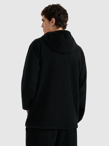 4F Fleecepullover in Schwarz