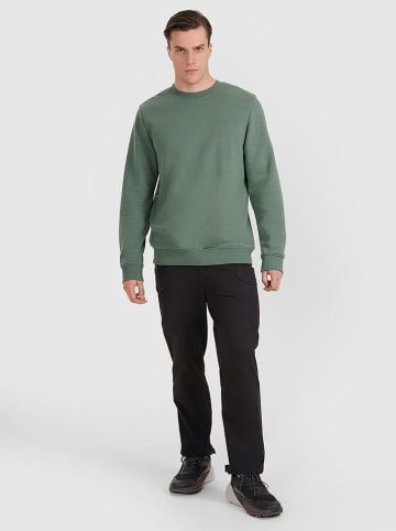 4F Bluza w kolorze zielonym