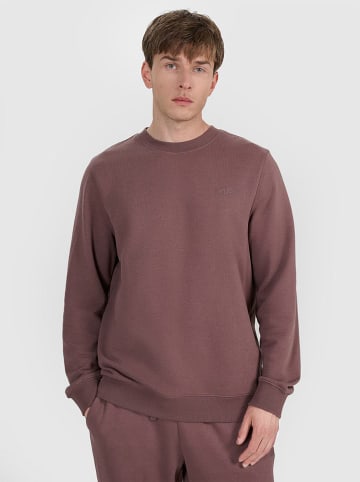 4F Bluza w kolorze brązowym