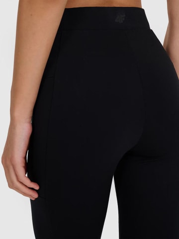 4F Legginsy w kolorze czarnym