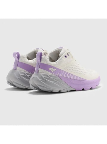 4F Sportschuhe "Speed Hiker" in Creme/ Lila