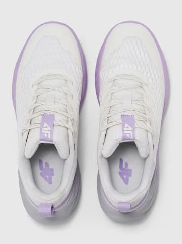 4F Sportschuhe "Speed Hiker" in Creme/ Lila