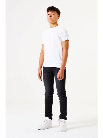 Garcia Dżinsy "Tavio" - Slim fit - w kolorze antracytowym