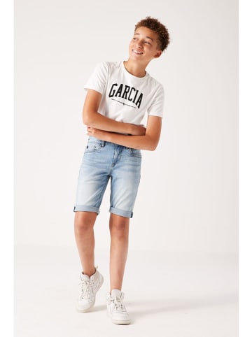 Garcia Spijkershort "Tavio" lichtblauw