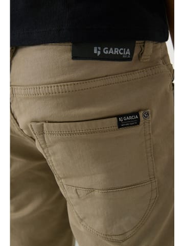 Garcia Szorty dżinsowe "Lazlo" w kolorze khaki