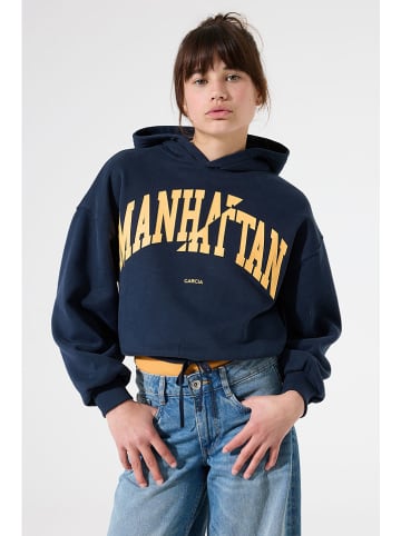 Garcia Hoodie in Dunkelblau