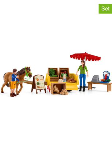 Schleich 39tlg. Set: Spielfiguren "Sunny Day Mobile Farm Station" - ab 3 Jahren