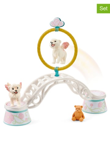 Schleich 10-częściowy zestaw "Winged Baby Lion Training" do zabawy - 5+