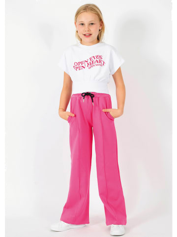 Blue Effect Spodnie w kolorze różowym