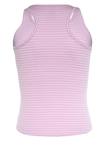 Blue Effect Top lichtroze/wit