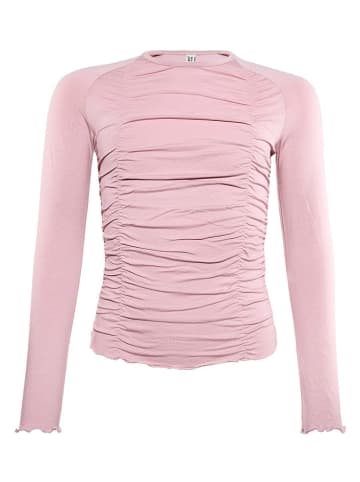 Blue Effect Longsleeve lichtroze