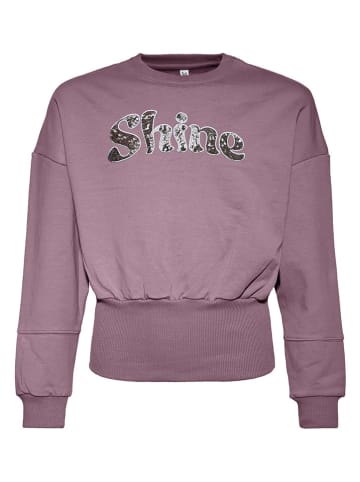 Blue Effect Sweatshirt in Lila