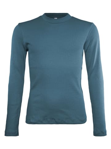Blue Effect Longsleeve petrol