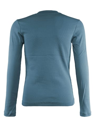 Blue Effect Longsleeve petrol