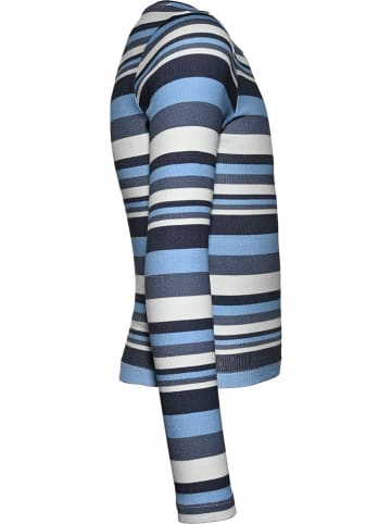 Blue Effect Koszulka w kolorze niebiesko-białym