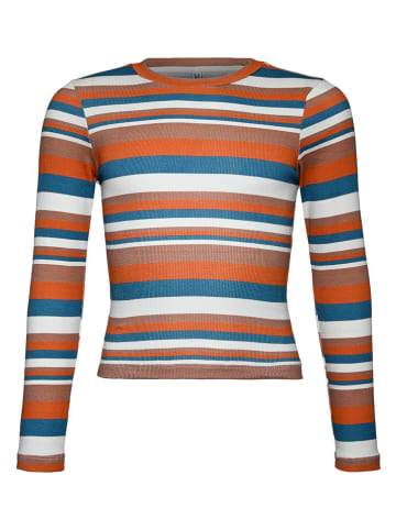 Blue Effect Longsleeve oranje/blauw/wit