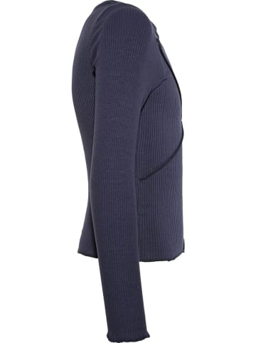 Blue Effect Longsleeve in Dunkelblau