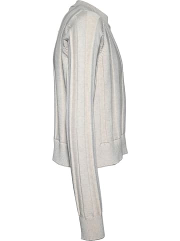 Blue Effect Pullover in Creme