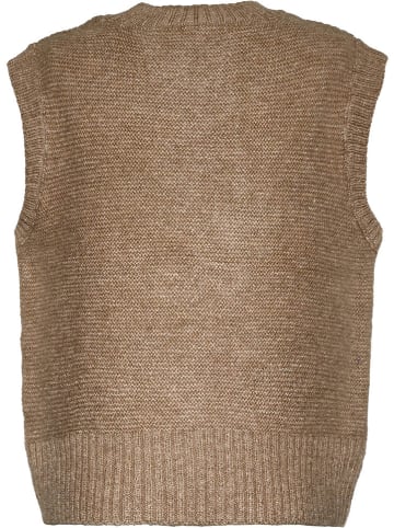 Blue Effect Bezrękawnik w kolorze brązowym