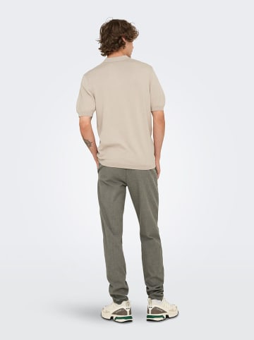 ONLY & SONS Poloshirt "Onswyler" in Beige