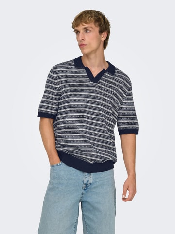 ONLY & SONS Pullover "Onstilo" in Dunkelblau