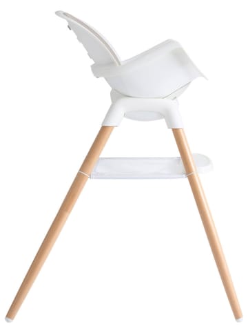 Joie Hochstuhl in Weiß/ Grau