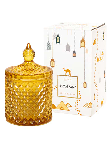 AVA & MAY Geurkaars "Cairo" geel - 200 g
