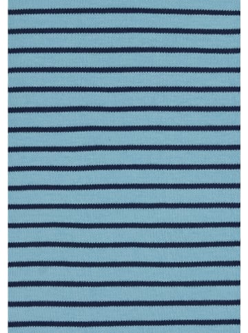 loud + proud Longsleeve  in Hellblau/ Dunkelblau