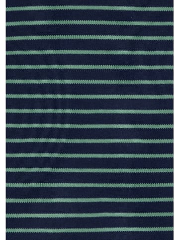 loud + proud Longsleeve  in Dunkelblau/ Grün